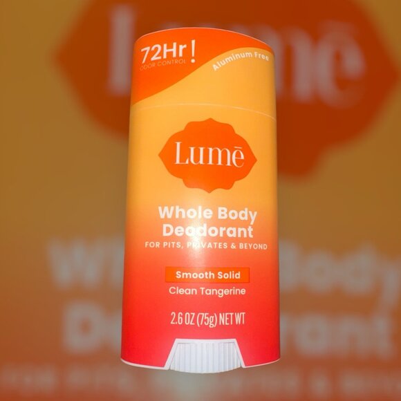 COPY - Lume Whole Body Deodorant Smooth Solid - Clean Tangerine (2.6 oz) - Picture 1 of 2